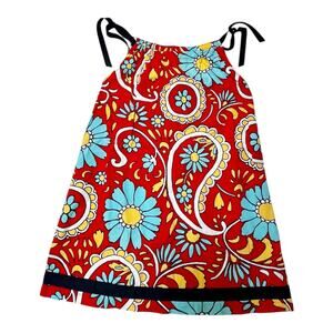 Hanna Andersson Floral Pillowcase Dress Size 6/7